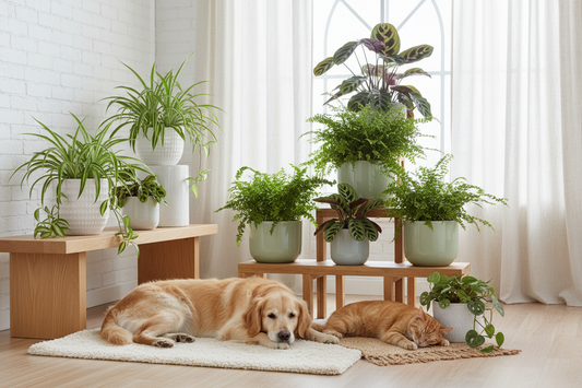 Mājdzīvniekiem droši telpaugi