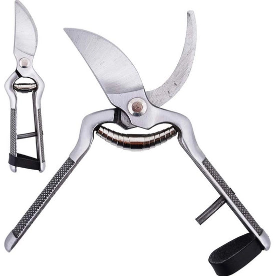 Esschert Design Carbon Steel Pruner – Klasiskās Oglekļa Tērauda Dārza Šķēres