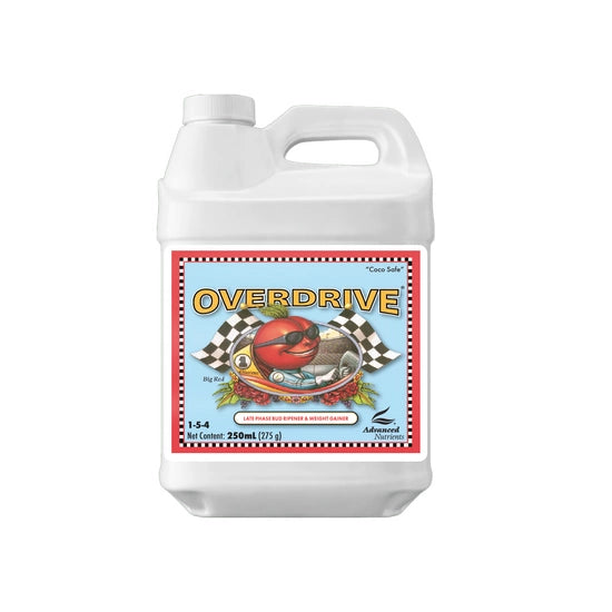 Telpaugu mēslojums ziedēšanas stimulators Overdrive 250ml