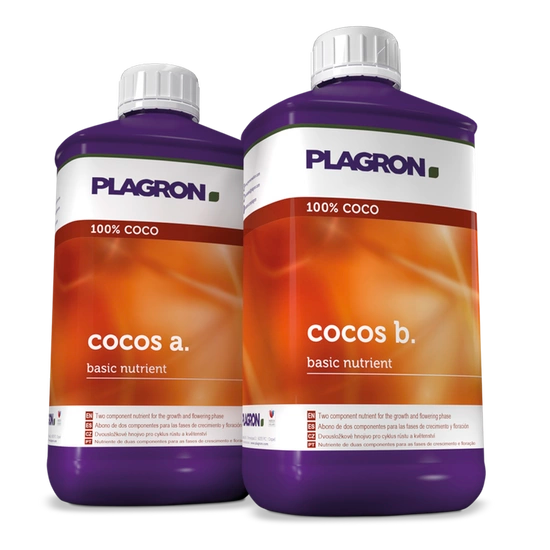 Mēslojums Divkomponentu barības vielas Plagron COCOS PART A+B 2X1L